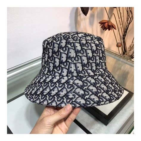 dior monogram hat|dior bucket hats.